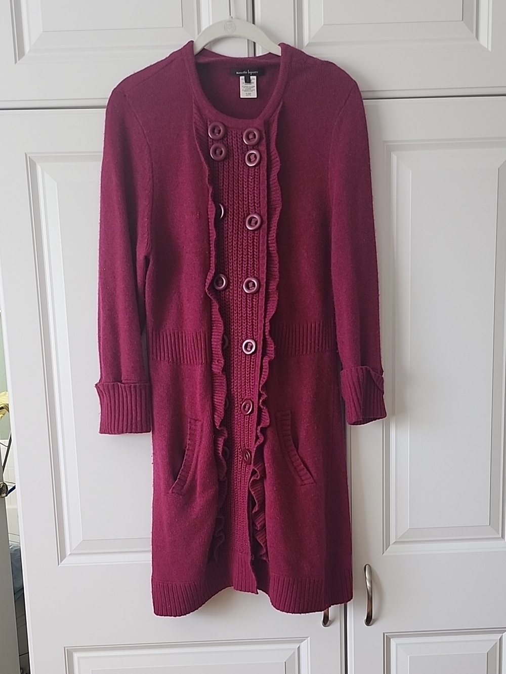 Nanette Lepore Bright Fuchsia Knit Sweater